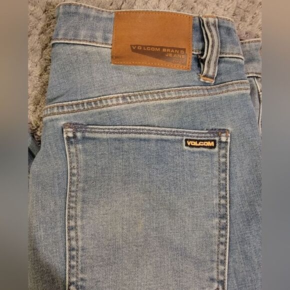 Volcom VORTA Slim Straight Denim Jeans 32x31 - Picture 2 of 9
